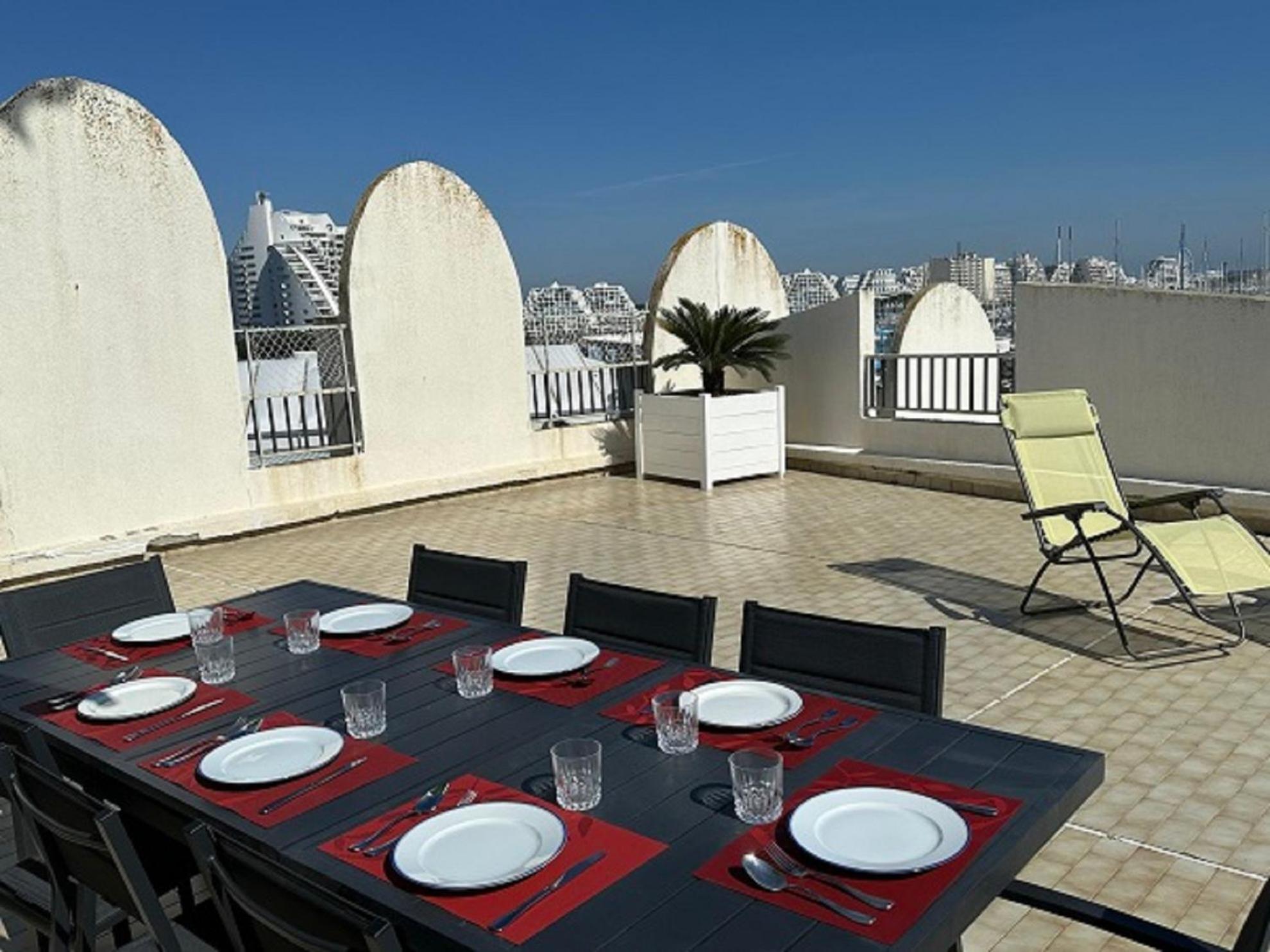 Vittoria Immobilier 8 - Reglement Sur Place - Cheques Vacances Acceptes La Grande-Motte Kamer foto