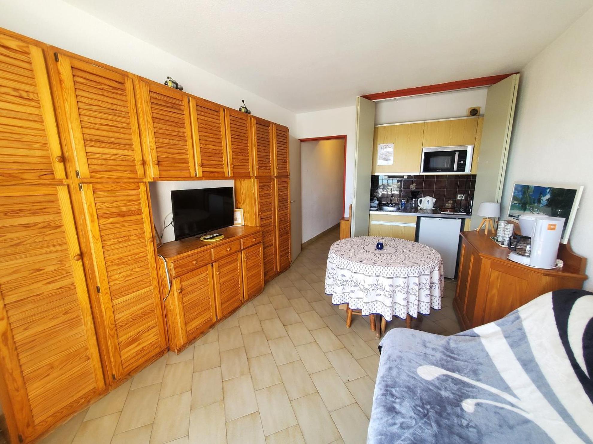 Vittoria Immobilier 8 - Reglement Sur Place - Cheques Vacances Acceptes La Grande-Motte Kamer foto